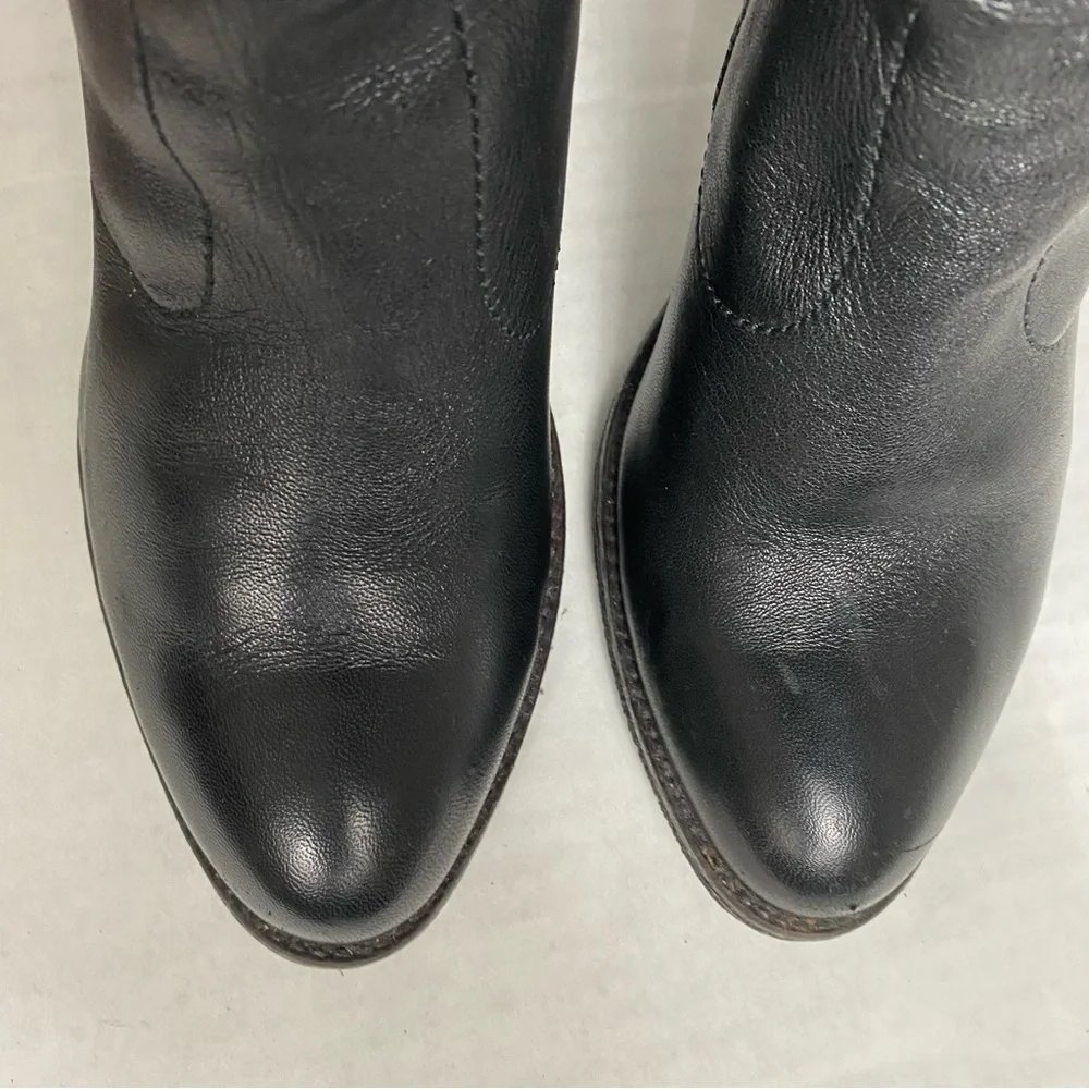 Johnston & Murphy Ankle Heel Bootie Leather Boots - Picture 6 of 13